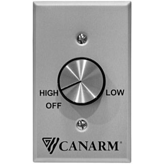 Canarm MC-3 Variable Speed Wall Mount Fan Control, 120V AC, 2.5 Amp - CN5041
