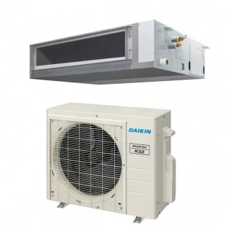 Daikin 12,000 BTU 16 SEER2 Single Zone Concealed Duct Mini Split Heat Pump System - R32 | 230V