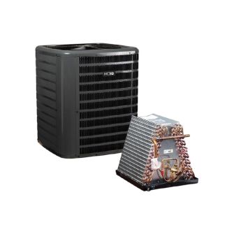 Goodman 2 Ton 14.3 SEER2 Air Conditioner with Mobile Home Coil - GLXS4BA2410 / ACiQ-MH24CU3VYEC