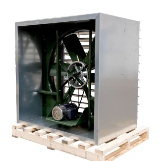 Coolair 24" Wall Propeller Fan Belt Drive 678 RPM .33 HP 3 Phase - MBL24G-.33-3P