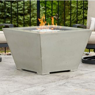 The Outdoor Greatroom Cove 37-Inch Square Gas Fire Pit Bowl - CV-2424