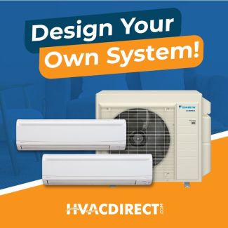 Daikin Dual Zone Mini Split System - Design Your Own R32