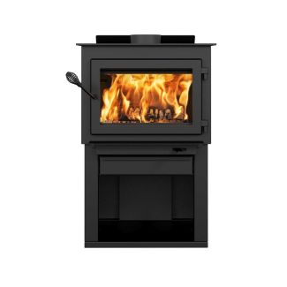 Drolet Deco Alto Large Wood Burning Stove - Heats Up To 2100 Square Feet