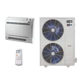 36,000 BTU 17.6 SEER2 ACiQ Extreme Series Single Zone Floor or Ceiling Mounted Mini Split System - ACiQ-36ZPL-HP230B / ACiQ-36FM-HH-MB