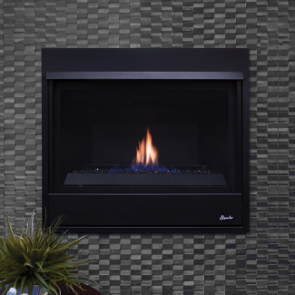 Superior 33" DRC2000 Direct Vent Gas Fireplace - Top or Rear Vent - DRC2033