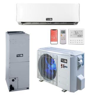 27,000 BTU 22 SEER ACiQ Extreme Series Mini Split System w/ 18k Central Ducted Air Handlers and 9k Wall Mount - ACIQ-27Z-HH-M3B / ACiQ-09W-HH-MC / ACiQ-18AHB-HH-M