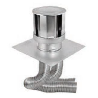 DuraVent DirectVent Pro 35' x 3" x 4" DV Insert Liner Kit- Standard Cap