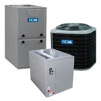 1.5 Ton 15.2 SEER2 96% AFUE 60,000 BTU ACiQ Gas Furnace and Heat Pump System - Multi-Positional