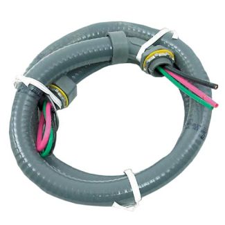 Electrical Whip 3/4" X 6' 8 Gauge Metallic - 84138