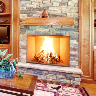 Empire 36-Inch Wood Burning Fireplace - WB36FB