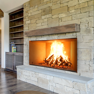 Empire 54-Inch Wood Burning Fireplace - WB54FB