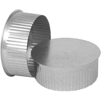 4" Crimped End Cap