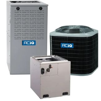 1.5 Ton 16 SEER2 80% AFUE 66,000 BTU ACiQ Gas Furnace and Heat Pump System - Multi-Positional | R454B - R5H5S18AKAAA / EVM5X31M17A / N80MSN0701712A