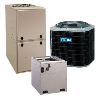 2 Ton 15.5 SEER2 92% AFUE 60,000 BTU ACiQ Gas Furnace and Heat Pump System - Multi-Positional - R4H5S24AKAAA / EVM4X31M17A / R92MSN0601714A