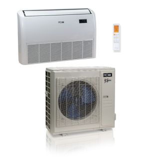 36,000 BTU 23 SEER ACiQ Single Zone Floor Mount Mini Split System | Extreme Series - ACIQ-36FM-HH-MD / ACiQ-36ZPL-HP230C