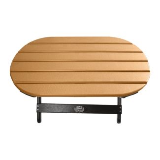 Poly Lumber 25" Blue Ridge Folding Table - Outdoor Furniture by Infinity Living - FF BRFT