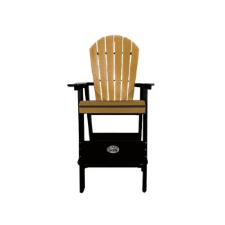 Poly Lumber Fan Back Pub Deck Chair - Outdoor Furniture by Infinity Living - FF PDC