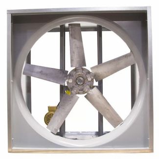 Triangle Fans 30" Direct Drive Reversible Exhaust Fan with 1 Speed, 1 HP, 230/460V, 3-Phase Totally Enclosed Motor - FHIR3015T-X-DD