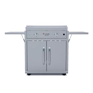 Le Griddle 30-Inch 2-Burner Freestanding Gas Griddle 304 Stainless W/Portable Cart- GFE75/GFCART75