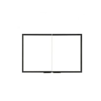 Gasketed Glass Door Cabinet Style Black - Not For Use On Radiant Fireplaces (Circulating Models Only)