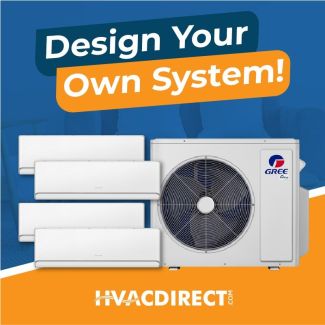 Gree Quad Zone Mini Split System - Design Your Own R32