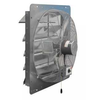 Canarm 20" 3 Speed Shutter-Mounted Fan, 3368 CFM, 1075 RPM, 120V - GSF3-20A
