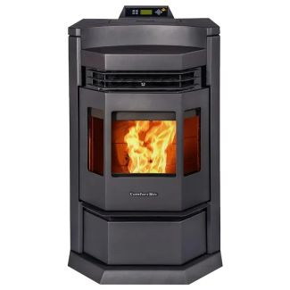 Comfortbilt 2800 Sq Ft Pellet Stove with Blower EPA Certified & 30% Tax Credit Approved - HP22N-Black