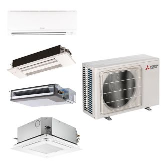 Mitsubishi Design Your Own Quad Zone Heat Pump System - Mitsubishi Quad Zone