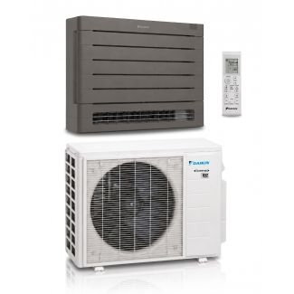 Daikin 9,000 BTU Aurora 19.5 SEER2 Single Zone Floor Mount Mini Split Heat Pump System - R32 | 230V - RXP09AVJU9 / FVXV09AVJUT9