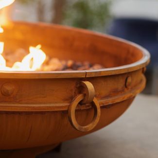 Fire Pit Art Wood Fire Pit- Emperor
