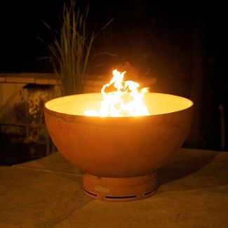 Fire Pit Art Wood Fire Pit- Crater