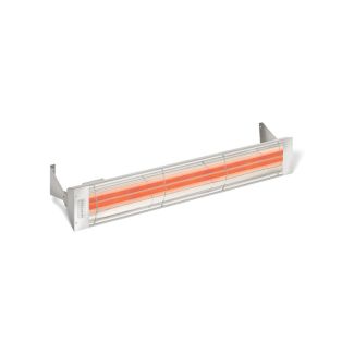 Infratech WD Series 5200W Electric Patio Heater in Stainless Steel with Dual Elements for 480V - WD5248