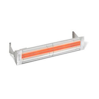 Infratech WD Series 3000W Electric Patio Heater in Stainless Steel with Dual Elements for 240V - WD3024