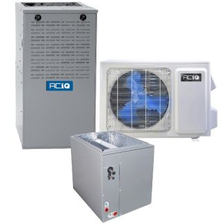 2 Ton 16 SEER2 80% AFUE 44,000 BTU ACiQ High Efficiency Gas Furnace and Air Conditioner System | Inverter - ACiQ-24-AC / ACIQ-24-ACL / N80MSN0451714A