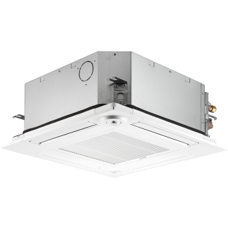 18,000 BTU Mitsubishi P-Series Single or Multi  Zone Ceiling Cassette Mini Split Air Handler - R454B - SLZ-AF18NL