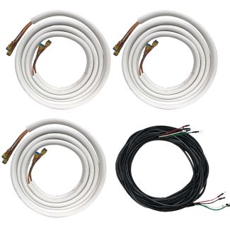 Perfect Aire DIY 55' Pre-Charged Line Set Kit - 1/4 x 1/2