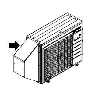 Daikin Snow Hood - Intake Side Plate - 15k Systems
