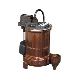 Liberty Vertical Magnetic Float Submersible Sump Pump - 1/3 HP