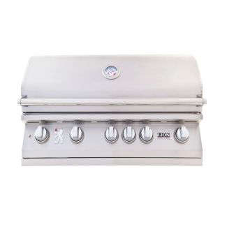 Lion L90000 40-Inch 5-Burner Built-In Gas Grill W/Build Your Own Kitchen Options - 90814 / 90823 *FREE Gourmet Package w/Purchase