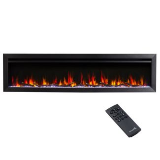 SimpliFire Allusion Slim 72-Inch Electric Fireplace - SF-ALLS72