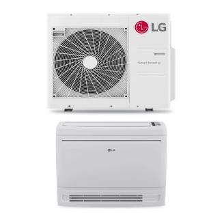 LG 12,000 BTU Multi F 19.7 SEER2 Single Zone Floor Mounted Mini Split Heat Pump System - R32 | 230V 