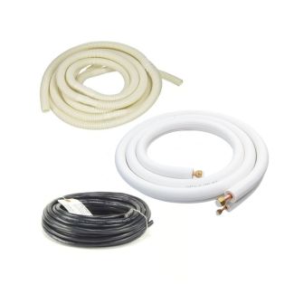 Ductless Mini Split Indoor Installation Kit - 1/4" x 3/8" Line Set - 25'