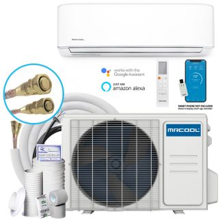 MRCOOL DIY Easy Pro 12,000 BTU 18 SEER Ductless Mini Split AC and Heat Pump with Wireless-Enabled Smart Controller-R410A