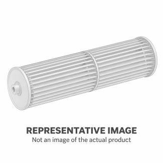 Representative minisplit blower assembly illustration - not the actual Midea 12200102000235 product