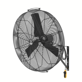 Big Ass Fan 36" AirEye Wall Mount Directional Fan, Variable Speed, 120V, Midnight Black - F-AE1-3601A750C716L13S34