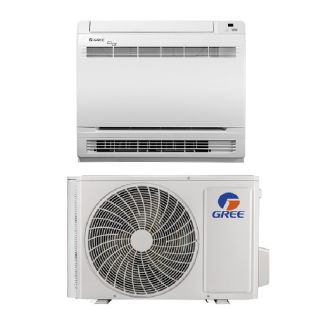 12,000 BTU Gree Vireo 23 SEER2 Single Zone Mini Console Mini Split Heat Pump System - R32 | 230V