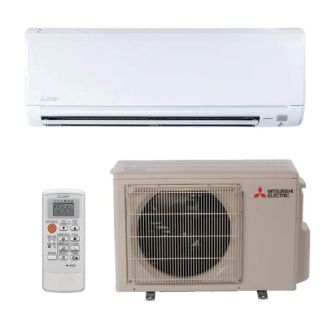 6,000 BTU Mitsubishi FS Series 32.2 SEER2 Single Zone Wall Mount Mini Split Heat Pump System – R410A | 230V - MUZ-FS06NA / MSZ-FS06NA