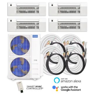 48,000-BTU-MRCOOL-DIY-5th-Gen-21.8-SEER2-Quad-Zone-Ceiling-Cassette-Mini-Split-Heat-Pump-System-R454B-|-230V-6-12-12-18-DIY-MULTI6-48HP-DIYCASSETTE06HP-230-DIYCASSETTE12HP-230-2-DIYCASSETTE18HP-230