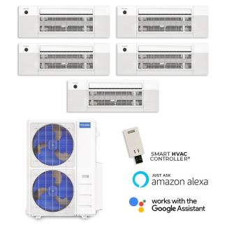 55,000-BTU-MRCOOL-DIY-5th-Gen-22-SEER2-Five-Zone-Ceiling-Cassette-Mini-Split-Heat-Pump-System-R454B-|-230V-6-6-6-9-12-DIY-MULTI6-55HP-DIYCASSETTE06HP-230-3-DIYCASSETTE09HP-230-DIYCASSETTE12HP-230