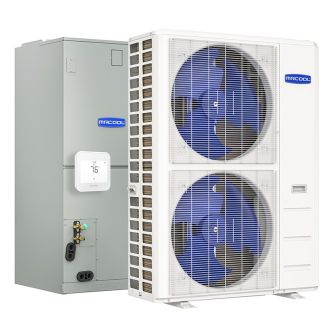 MRCOOL VersaPro 4 Ton 15.8 SEER2 Central Ducted Heat Pump Split System - MVP-48-C-230-00 / MVP-48-MUAH-230-00